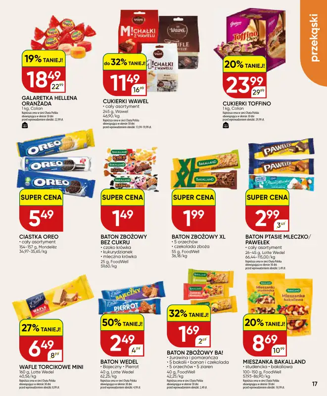 Chata Polska - gazetka promocyjna Gazetka 13-23.08  do niedzieli 23.08 - strona 17