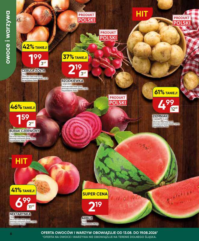Chata Polska - gazetka promocyjna Gazetka 13-23.08  do niedzieli 23.08 - strona 6