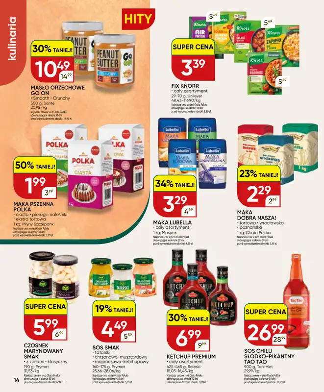Chata Polska - gazetka promocyjna Gazetka 13-23.08  do niedzieli 23.08 - strona 14