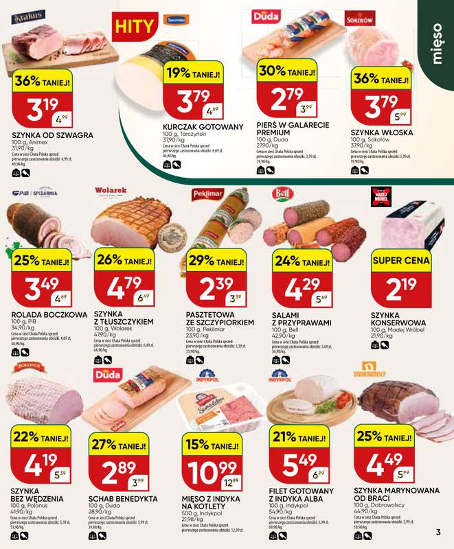 Chata Polska - gazetka promocyjna Gazetka 13-23.08  do niedzieli 23.08 - strona 3