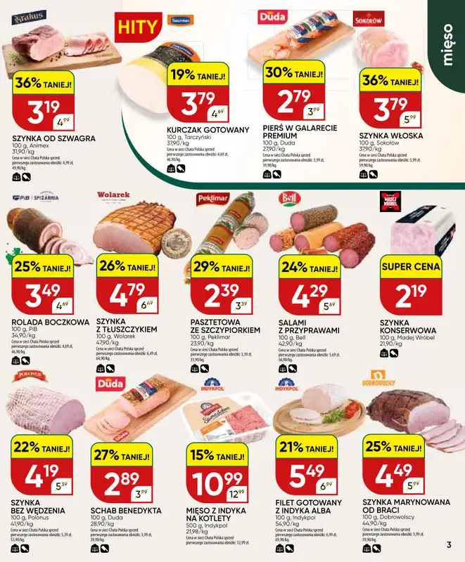 Chata Polska - gazetka promocyjna Gazetka 13-23.08  do niedzieli 23.08 - strona 3