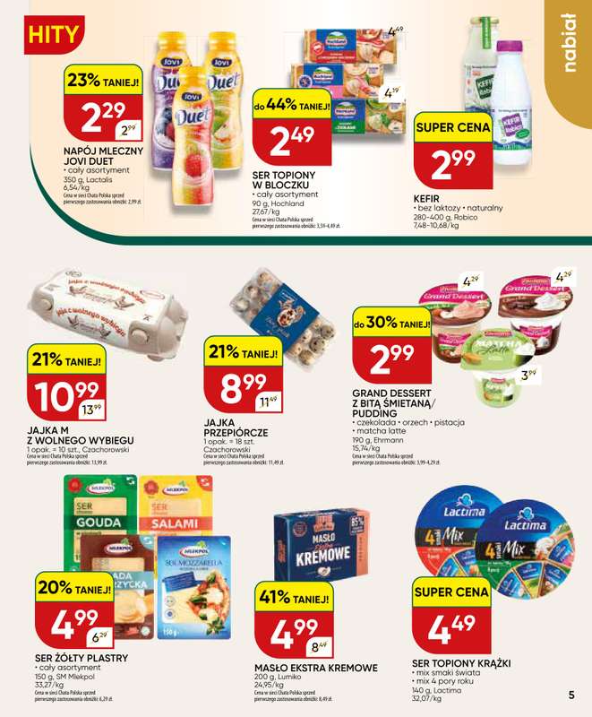 Chata Polska - gazetka promocyjna Gazetka 13-23.08  do niedzieli 23.08 - strona 5