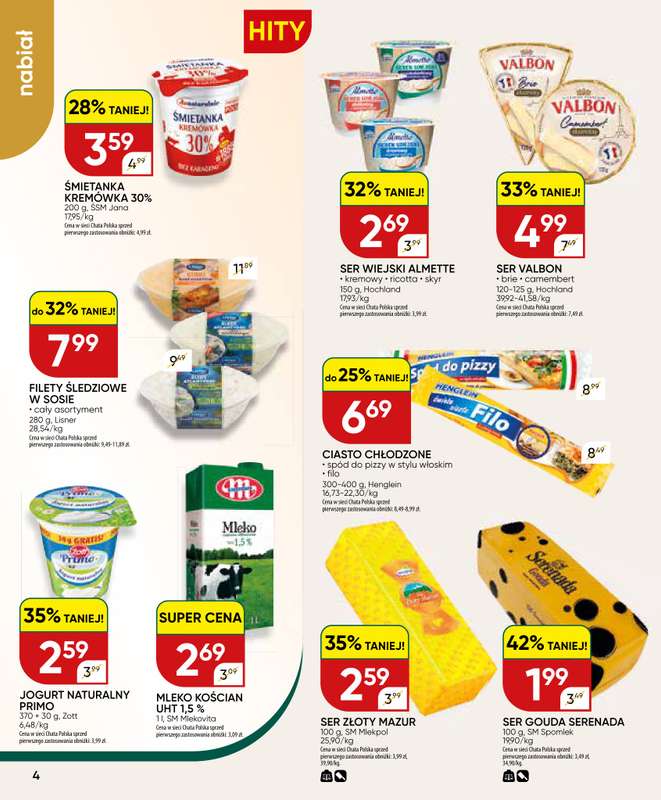 Chata Polska - gazetka promocyjna Gazetka 13-23.08  do niedzieli 23.08 - strona 4