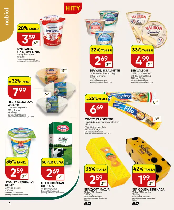 Chata Polska - gazetka promocyjna Gazetka 13-23.08  do niedzieli 23.08 - strona 4