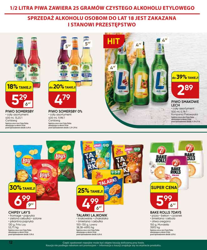 Chata Polska - gazetka promocyjna Gazetka 13-23.08  do niedzieli 23.08 - strona 12