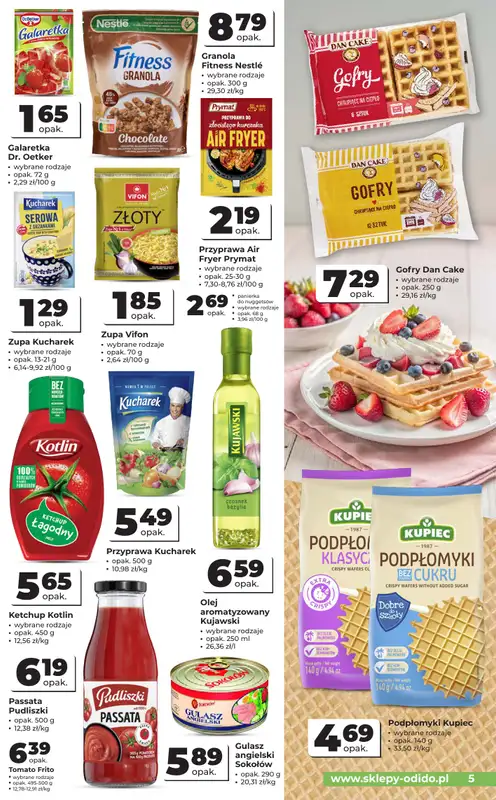 Odido - gazetka promocyjna Gazetka od środy 05.08 do wtorku 18.08 - strona 5