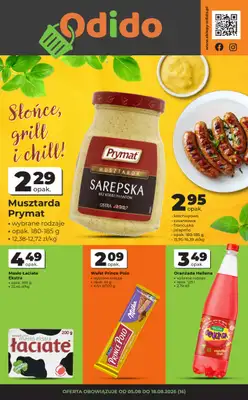 Odido - gazetka promocyjna Gazetka od środy 05.08 do wtorku 18.08