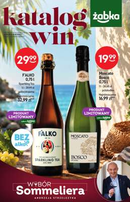 Żabka - gazetka promocyjna Katalog win od środy 05.08 do wtorku 18.08