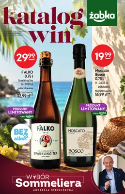 Żabka - gazetka promocyjna Katalog win od środy 05.08 do wtorku 18.08