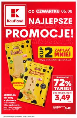 Kaufland - gazetka promocyjna Najlepsze promocje! od czwartku 06.08 