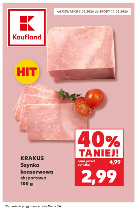Kaufland - gazetka promocyjna Najlepsze promocje! od czwartku 06.08  - strona 9