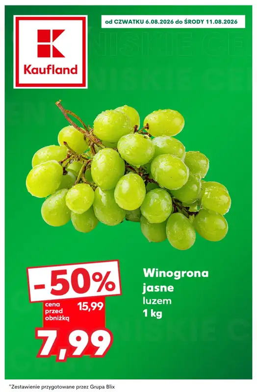 Kaufland - gazetka promocyjna Najlepsze promocje! od czwartku 06.08  - strona 6
