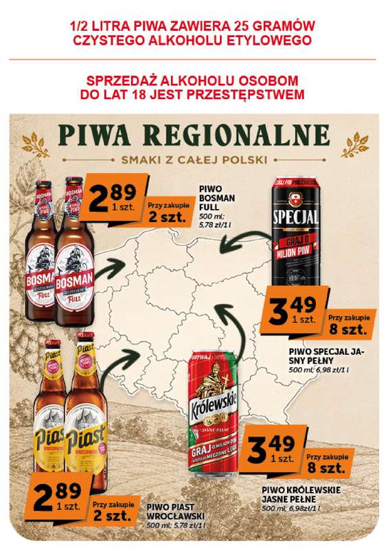 Groszek - gazetka promocyjna Gazetka Market  do środy 12.08 - strona 14