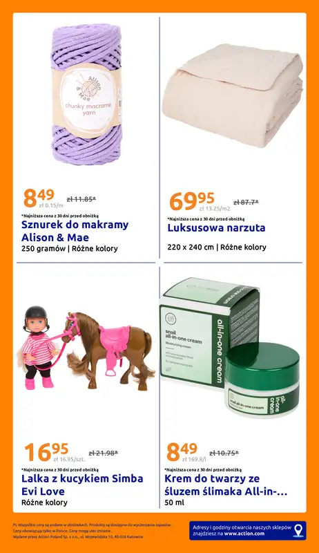 Action - gazetka promocyjna Gazetka od środy 05.08 do wtorku 11.08 - strona 34