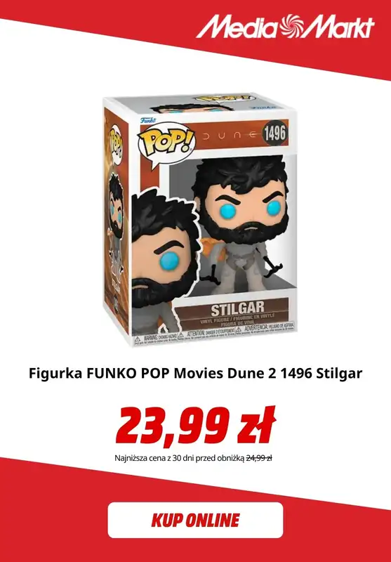 Media Markt - gazetka promocyjna Figurki Funko Pop od środy 05.08 do poniedziałku 17.08 - strona 9