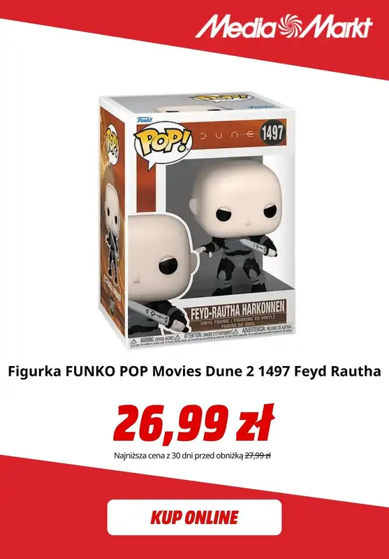 Media Markt - gazetka promocyjna Figurki Funko Pop od środy 05.08 do poniedziałku 17.08 - strona 6