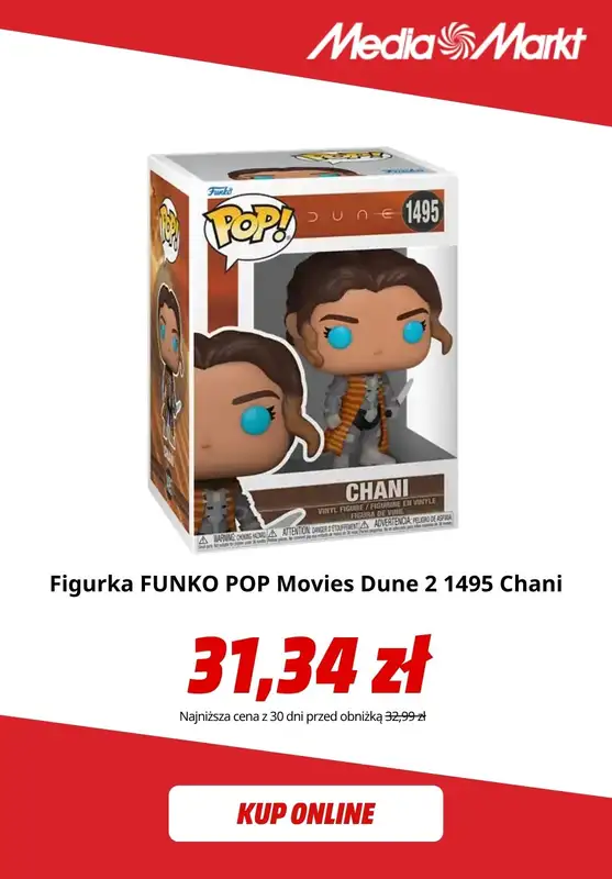 Media Markt - gazetka promocyjna Figurki Funko Pop od środy 05.08 do poniedziałku 17.08 - strona 7