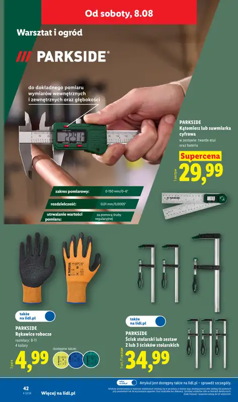Lidl - gazetka promocyjna Katalog od poniedziałku 03.08 do soboty 08.08 - strona 50