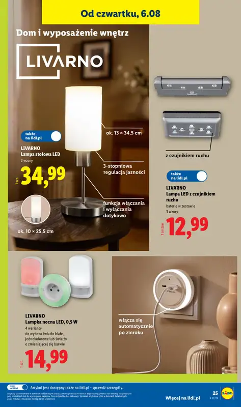 Lidl - gazetka promocyjna Katalog od poniedziałku 03.08 do soboty 08.08 - strona 33