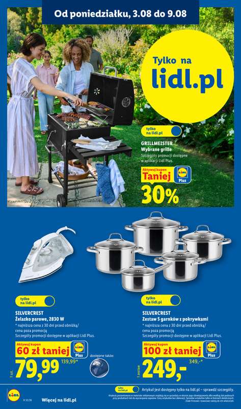 Lidl - gazetka promocyjna Katalog od poniedziałku 03.08 do soboty 08.08 - strona 22