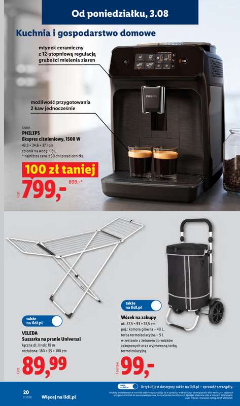 Lidl - gazetka promocyjna Katalog od poniedziałku 03.08 do soboty 08.08 - strona 24