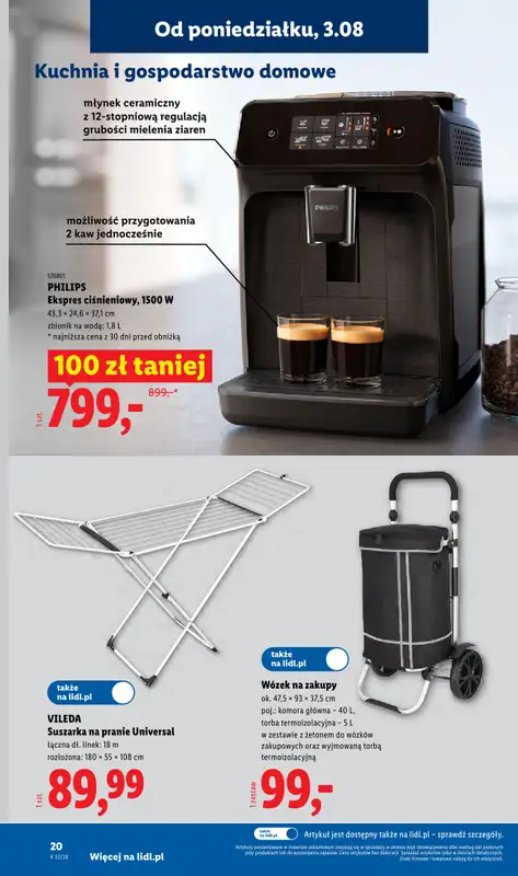 Lidl - gazetka promocyjna Katalog od poniedziałku 03.08 do soboty 08.08 - strona 24