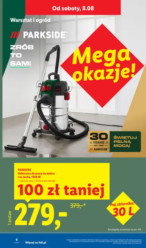 Lidl - gazetka promocyjna Katalog od poniedziałku 03.08 do soboty 08.08 - strona 6