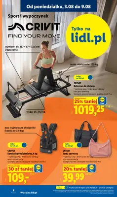 Lidl - gazetka promocyjna Katalog od poniedziałku 03.08 do soboty 08.08 - strona 10