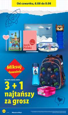 Lidl - gazetka promocyjna Katalog od poniedziałku 03.08 do soboty 08.08 - strona 32