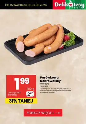 Delikatesy Centrum - gazetka promocyjna Najlepsze PROMOCJE do -55% od czwartku 06.08 do środy 12.08 - strona 9