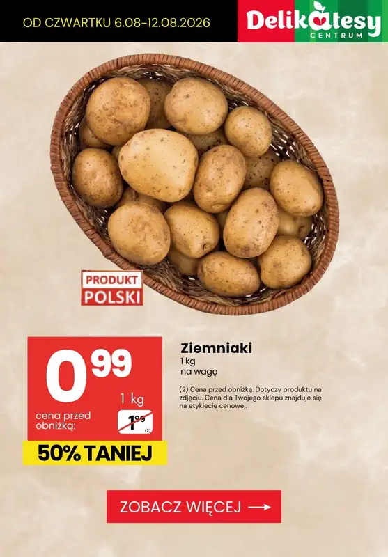Delikatesy Centrum - gazetka promocyjna Najlepsze PROMOCJE do -55% od czwartku 06.08 do środy 12.08 - strona 4