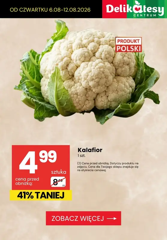 Delikatesy Centrum - gazetka promocyjna Najlepsze PROMOCJE do -55% od czwartku 06.08 do środy 12.08 - strona 7
