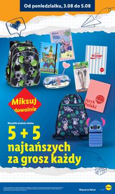 Lidl - gazetka promocyjna Kompletna wyprawka w megacenach od wtorku 14.07 do poniedziałku 31.08 - strona 69