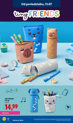 Lidl - gazetka promocyjna Kompletna wyprawka w megacenach od wtorku 14.07 do poniedziałku 31.08 - strona 10