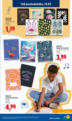 Lidl - gazetka promocyjna Kompletna wyprawka w megacenach od wtorku 14.07 do poniedziałku 31.08 - strona 17