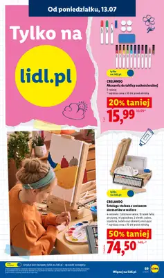 Lidl - gazetka promocyjna Kompletna wyprawka w megacenach od wtorku 14.07 do poniedziałku 31.08 - strona 71