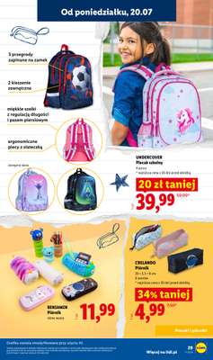 Lidl - gazetka promocyjna Kompletna wyprawka w megacenach od wtorku 14.07 do poniedziałku 31.08 - strona 29