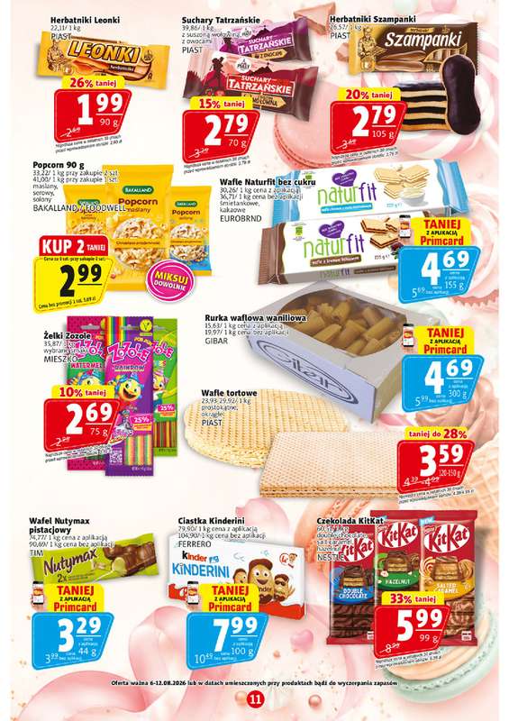 Prim Market - gazetka promocyjna Gazetka od czwartku 06.08 do środy 12.08 - strona 11