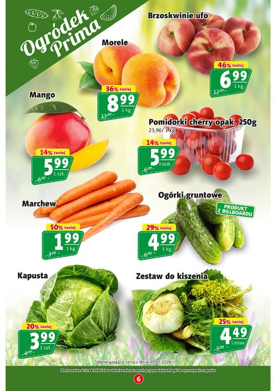 Prim Market - gazetka promocyjna Gazetka od czwartku 06.08 do środy 12.08 - strona 6