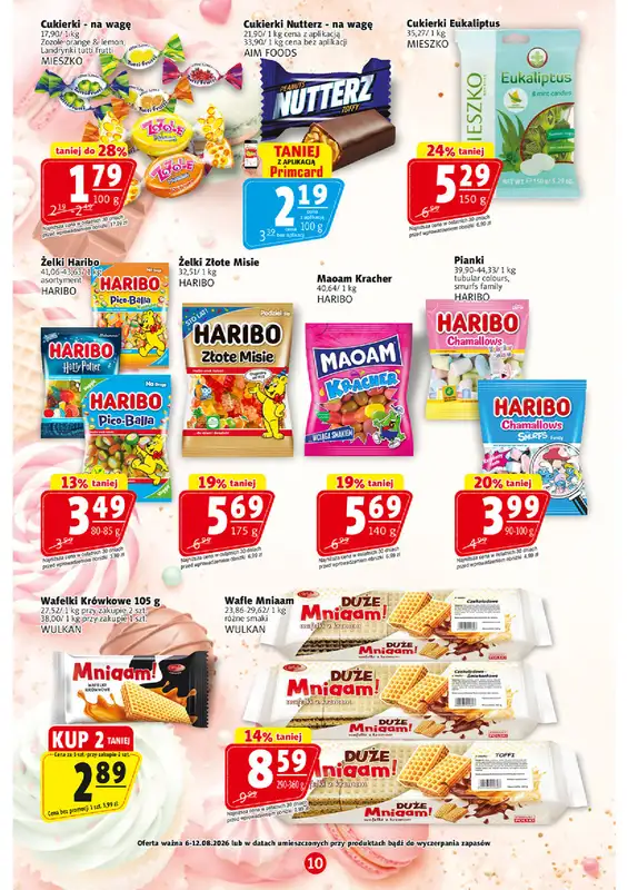 Prim Market - gazetka promocyjna Gazetka od czwartku 06.08 do środy 12.08 - strona 10
