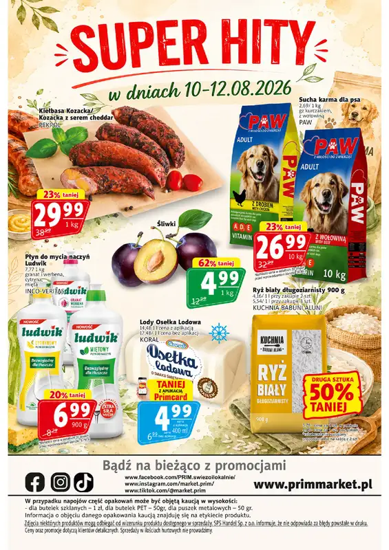 Prim Market - gazetka promocyjna Gazetka od czwartku 06.08 do środy 12.08 - strona 16