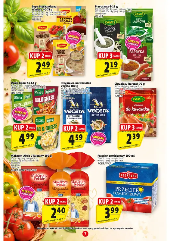 Prim Market - gazetka promocyjna Gazetka od czwartku 06.08 do środy 12.08 - strona 7