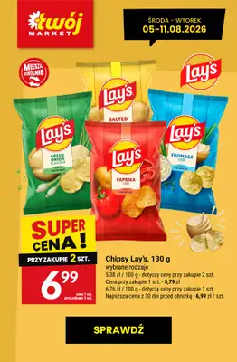 Twój Market - gazetka promocyjna Najlepsze promocje! od czwartku 06.08 do wtorku 11.08 - strona 6