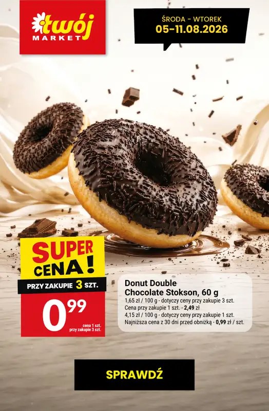 Twój Market - gazetka promocyjna Najlepsze promocje! od czwartku 06.08 do wtorku 11.08 - strona 4