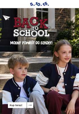 5.10.15 - gazetka promocyjna Back To School od środy 05.08 