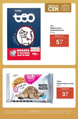 Dino - gazetka promocyjna Produkty dla zwierząt - przegląd cen od czwartku 06.08 do wtorku 11.08 - strona 9