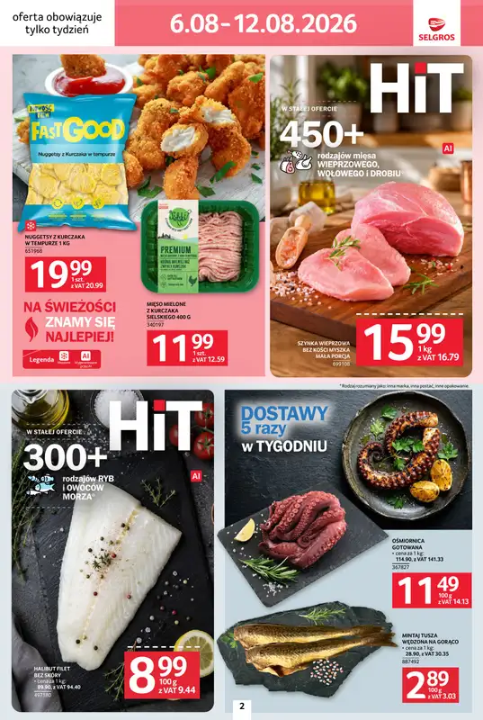 Selgros - gazetka promocyjna Jeszcze więcej super promocji! od czwartku 06.08 do środy 12.08 - strona 2