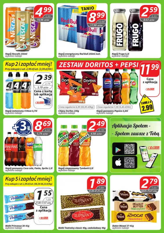 Społem - Blisko i Korzystnie - gazetka promocyjna Gazetka PSS Poznań od poniedziałku 10.08 do niedzieli 30.08 - strona 2