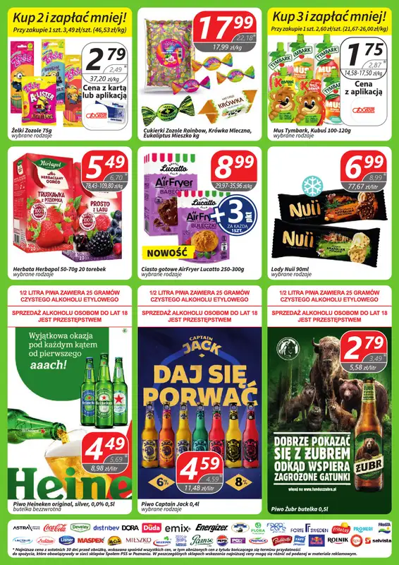 Społem - Blisko i Korzystnie - gazetka promocyjna Gazetka PSS Poznań od poniedziałku 10.08 do niedzieli 30.08 - strona 8