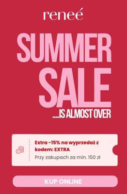 Renee - gazetka promocyjna Summer SALE - dodatkowe -15% od 150 zł od środy 05.08 do piątku 07.08